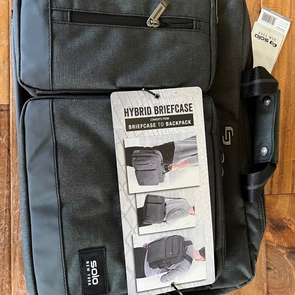 Solo (Duane) New York Hybrid Briefcase to Backpack